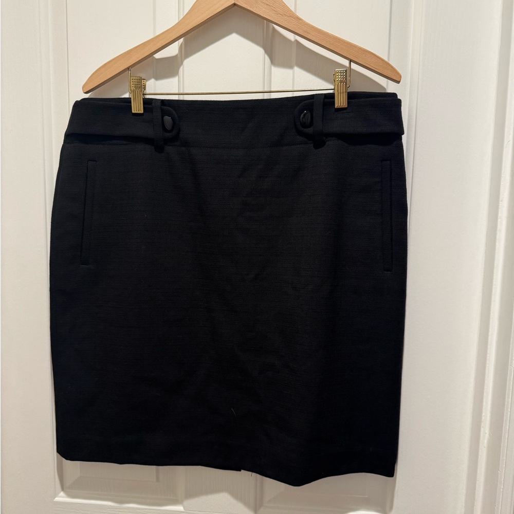 Banana Republic Black Mini Skirt